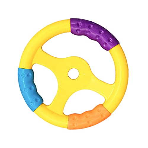 Dualoai Autofahren Spielzeugrad Lenkung Spielzeugautofahren für Interaktives Spielzeug für Vorschulkinder von Dualoai