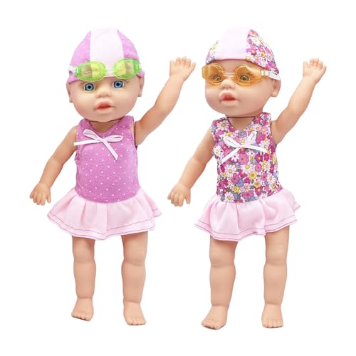 Bath Doll | Badezeit Baby Puppe | Batteriebetriebene Badewannenfigur Schwimmendes Spielzeug Für Pool Badezimmer Kinderzimmer Reisen Drinnen Draußen Geburtstagsgeschenk Mädchen Bath Doll | Badezeit Baby Puppe | Batteriebetriebene Badewannenfigur Schwimmendes Spielzeug Für Pool Badezimmer Kinderzimmer Reisen Drinnen Draußen Geburtstagsgeschenk Mädchen von Dubbulon