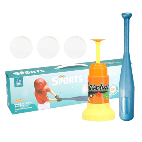 Dubbulon Baseball-Spielzeug für Kinder von 3–5 Jahren, Teeball-Set für Kinder von 4–6 Jahren - Kinder-Baseball-T-Shirt -Baseball-Set - Lustiges -Baseball-T-Shirt, tragbarer Baseballschläger für und Dubbulon Baseball-Spielzeug für Kinder von 3–5 Jahren, Teeball-Set für Kinder von 4–6 Jahren - Kinder-Baseball-T-Shirt -Baseball-Set - Lustiges -Baseball-T-Shirt, tragbarer Baseballschläger für und von Dubbulon