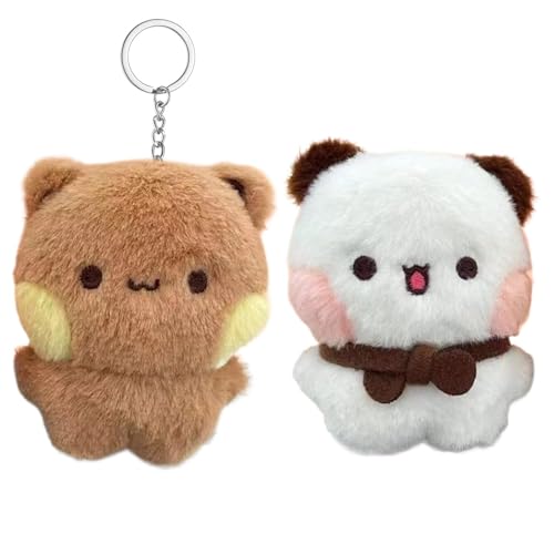 Panda-Plüschtier – Weicher Plüschpanda-Taschenanhänger, Cartoon-Bär-Plüsch-Schlüsselanhänger, Lustiger Ornament-Autoschlüsselring, Panda-Stofftier Für Mädchen Und Jungens (ohne Schlüsselanhänger) Panda-Plüschtier – Weicher Plüschpanda-Taschenanhänger, Cartoon-Bär-Plüsch-Schlüsselanhänger, Lustiger Ornament-Autoschlüsselring, Panda-Stofftier Für Mädchen Und Jungens (ohne Schlüsselanhänger) von Dubbulon