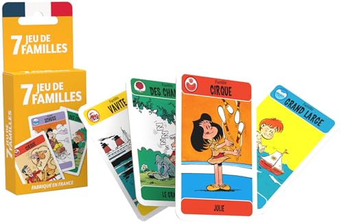 Ducale, Le Jeu Français – Spiel mit 7 Familien, klassisches Kartenspiel, für Kinder, ab 3 Jahren von La Ducale