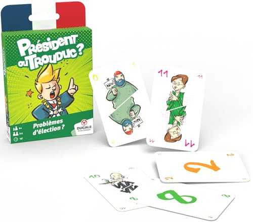 La Ducale - The Junior President - Kartenspiel für Kinder und Familie - 3 bis 6 Spieler - ab 6 Jahren von LA DUCALE