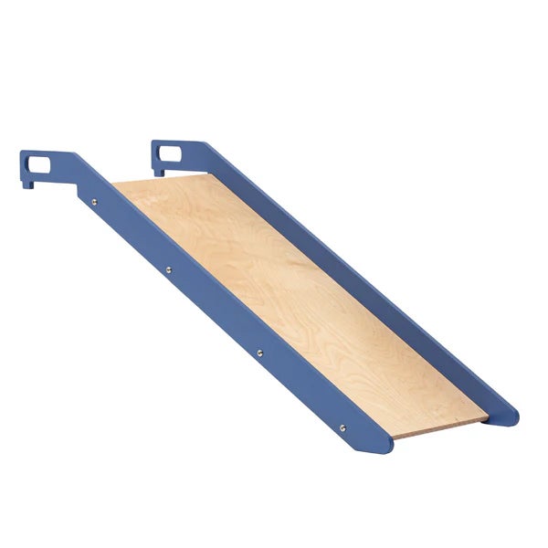 Duck Woodworks Rutsche für Klappbaren Lernturm, Blau Duck Woodworks Rutsche für Klappbaren Lernturm, Blau von Duck Woodworks