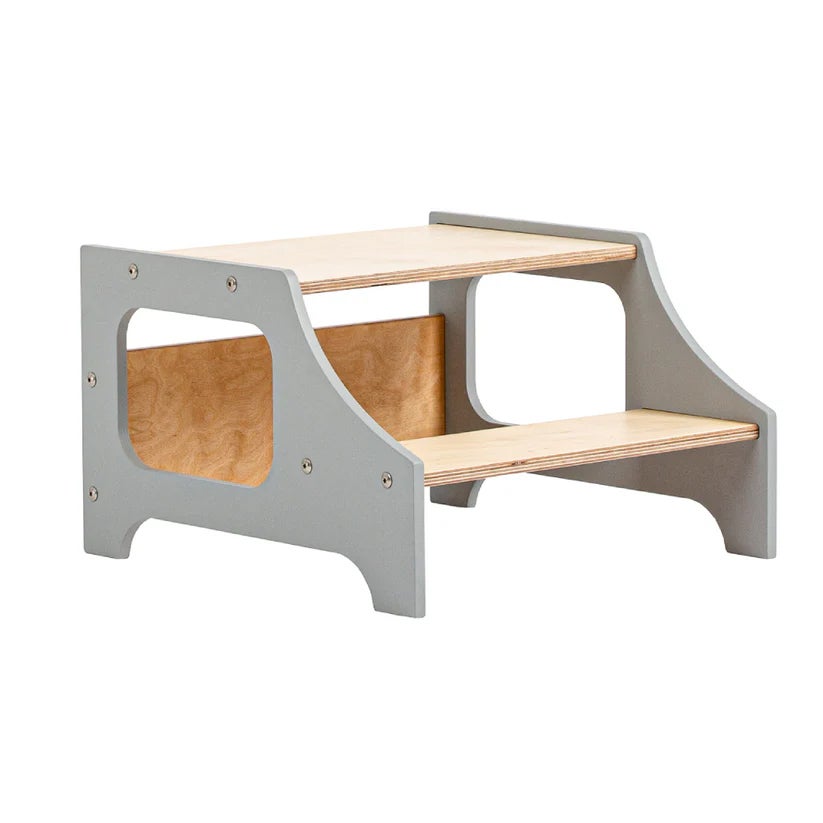 Duck Woodworks Tritthocker, Grau Duck Woodworks Tritthocker, Grau von Duck Woodworks