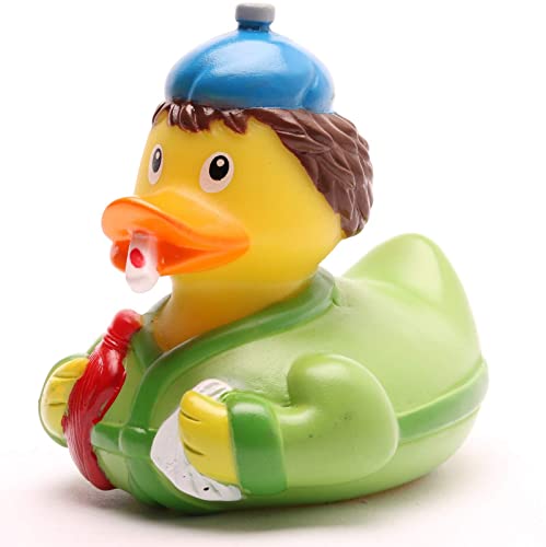 Badeente Kranker I Quietscheentchen I L: 9,5 cm I inkl. Badeenten-Schlüsselanhänger im Set Badeente Kranker I Quietscheentchen I L: 9,5 cm I inkl. Badeenten-Schlüsselanhänger im Set von Duckshop