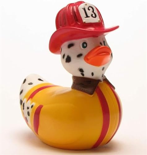 Badeente Rubba Duck - Hero - Feuerwehrmann I Gummiente von Duckshop