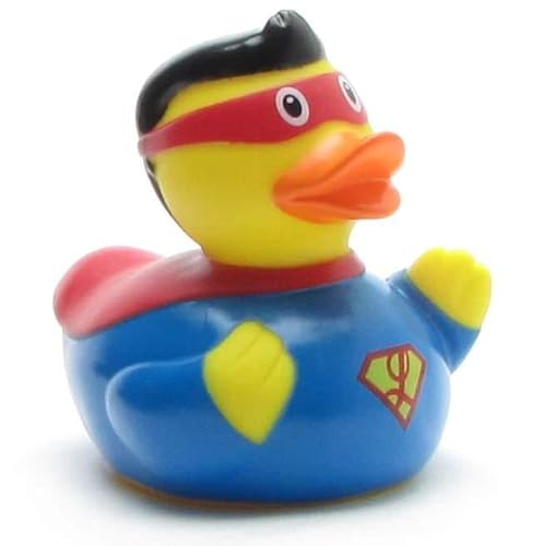 Duckshop I Badeente Superheld inkl. Quietscheentchen-Schlüsselanhänger im Set I L8,5cm I Quietscheente I Geschenk für Superhelden-Fans Duckshop I Badeente Superheld inkl. Quietscheentchen-Schlüsselanhänger im Set I L8,5cm I Quietscheente I Geschenk für Superhelden-Fans von Duckshop