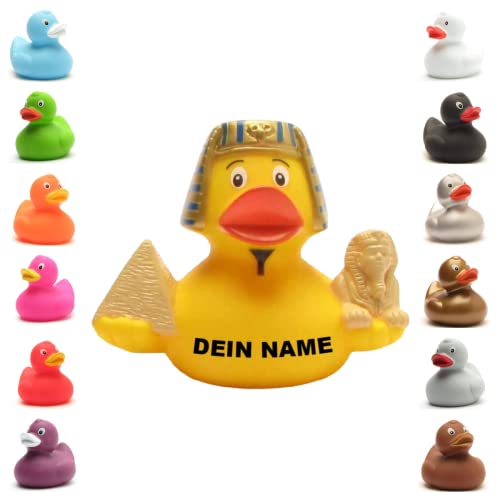 Badeente - personalisierbar (Ägypten Ente) von Duckshop