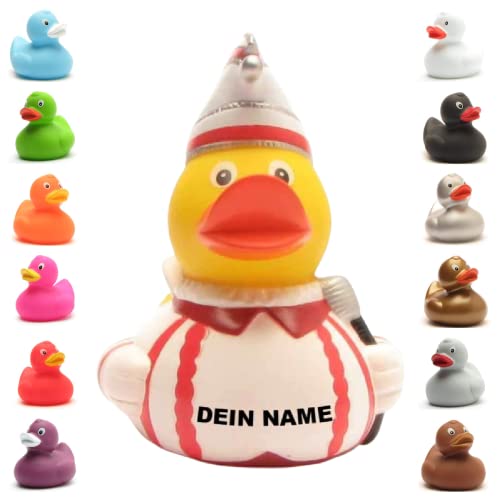 Duckshop Badeente - personalisierbar (Karnevalsprinz Ente) von Duckshop