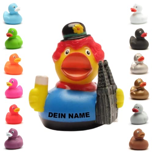 Badeente - personalisierbar (Köln Ente) von Duckshop