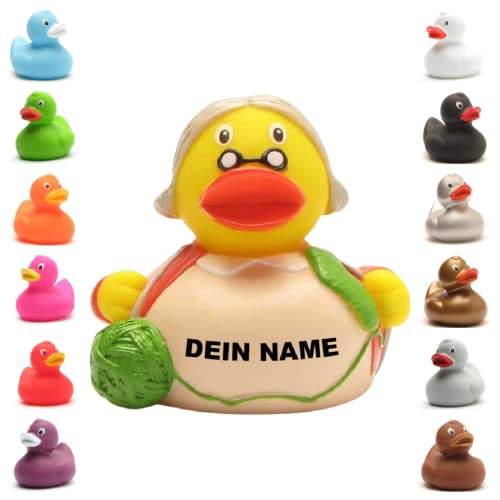 Badeente - personalisierbar (Oma Ente) von Duckshop