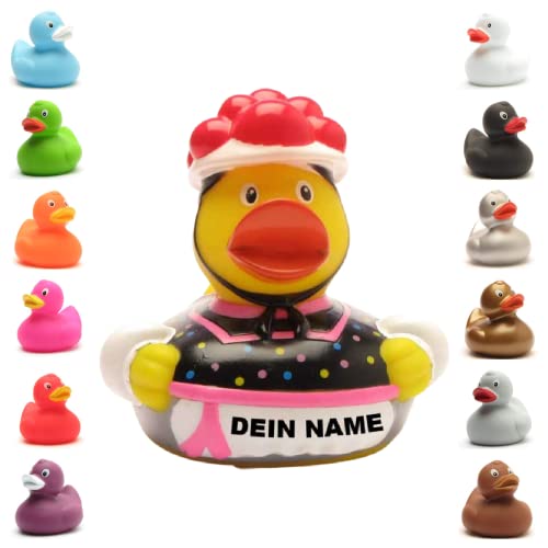 Badeente - personalisierbar (Schwarzwald Ente) von Duckshop