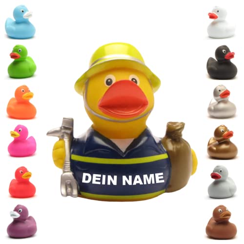 Badeente - personalisierbar (THW Ente) von Duckshop