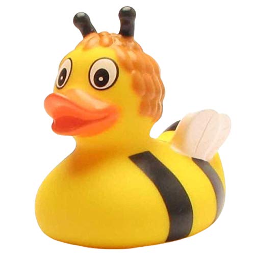Biene Mädchen Badeente I Quietscheente I L: 9 cm I inkl. Badeenten-Schlüsselanhänger im Set Biene Mädchen Badeente I Quietscheente I L: 9 cm I inkl. Badeenten-Schlüsselanhänger im Set von Duckshop