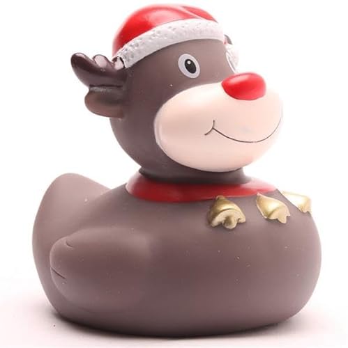 DUCKSHOP I Badeente Rentier braun I Quietscheentchen I L: 8,5 cm I Geschenk Weihnachten I Geschenk Nikolaus I Adventskalender DUCKSHOP I Badeente Rentier braun I Quietscheentchen I L: 8,5 cm I Geschenk Weihnachten I Geschenk Nikolaus I Adventskalender von Duckshop