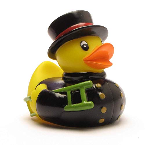 DUCKSHOP I Badeente Schornsteinfeger I Quietscheente Kaminkehrer I L: 7,5 cm - inkl. Gummienten-Schlüsselanhänger im Set DUCKSHOP I Badeente Schornsteinfeger I Quietscheente Kaminkehrer I L: 7,5 cm - inkl. Gummienten-Schlüsselanhänger im Set von Duckshop
