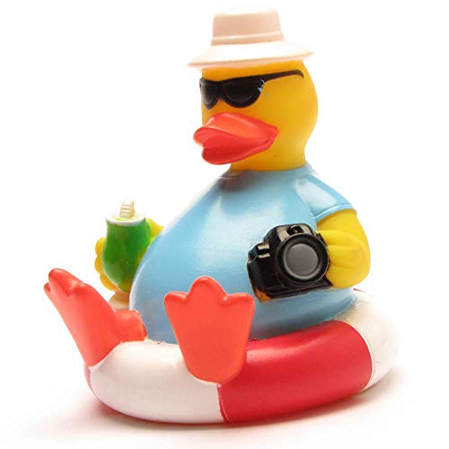 DUCKSHOP I Ballermann Tourist Badeente I Quietscheentchen I L: 8,5 cm von Duckshop