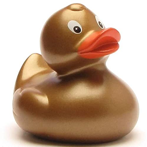 Duckshop Badeente Gudrun Gold I Quietscheente I L: 9 cm Duckshop Badeente Gudrun Gold I Quietscheente I L: 9 cm von Duckshop