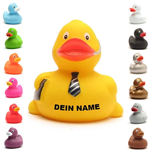 Badeente - personalisierbar (Business Ente) von Duckshop