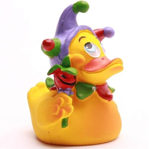 Duckshop I Badeente Harlekin I Quietscheente L 8cm I Quietscheentchen I Geschenk für Karnevals-Fans I Präsent Sammler Duckshop I Badeente Harlekin I Quietscheente L 8cm I Quietscheentchen I Geschenk für Karnevals-Fans I Präsent Sammler von Duckshop