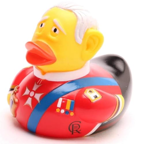 Duckshop I Badeente King Charles I Quietscheentchen Buckingham-Palast I Quietscheente I L: 10 cm I König England I Geschenk Duckshop I Badeente King Charles I Quietscheentchen Buckingham-Palast I Quietscheente I L: 10 cm I König England I Geschenk von Duckshop