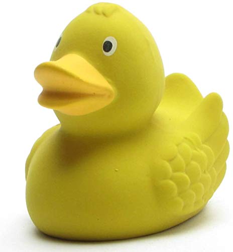 Duckshop I Badeente Naturkautschuk I Gummiente I gelb I L: 7,5 cm von Duckshop