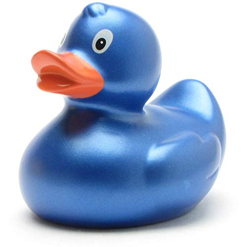 Duckshop I Badeente blau metallic I Quietscheente I L: 9 cm Duckshop I Badeente blau metallic I Quietscheente I L: 9 cm von Duckshop