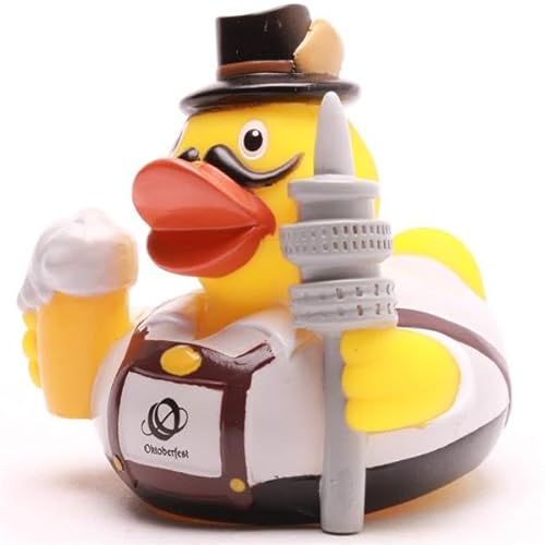 Duckshop I Badeenten Oktoberfest I Quietscheente I Quietscheentchen I Geschenk Bayern I Präsent Sammler I Souvenir (Badeente Oktoberfest München) von Duckshop