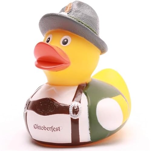 Duckshop I Badeenten Oktoberfest I Quietscheente I Quietscheentchen I Geschenk Bayern I Präsent Sammler I Souvenir (Badeente Oktoberfest Tracht) von Duckshop