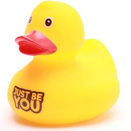 Duckshop I Badeenten Sprüche I Geschenk für Motivation I Präsent Sammler (Badeente Just be You) von Duckshop