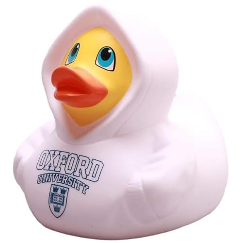 Duckshop I Badeenten UK University (Badeente Oxford University -Weiss) von Duckshop