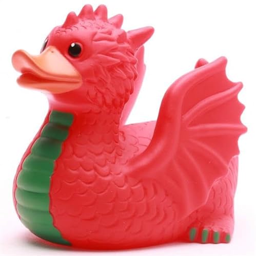 Duckshop I Badeenten englische Tiere (Badeente walisischer Drache) von Duckshop