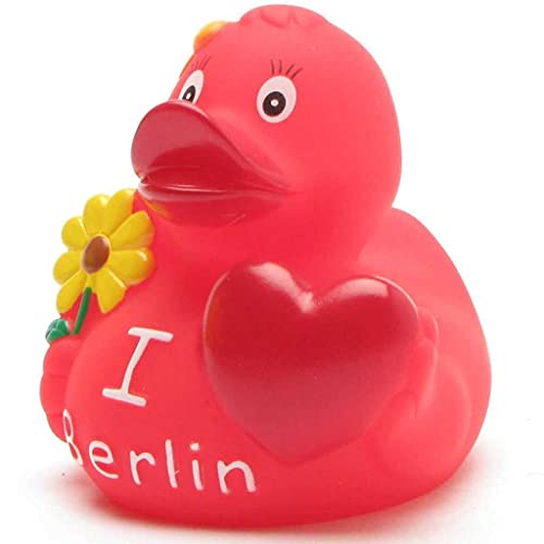 Duckshop I Love Berlin Badeente I Quietscheente I L: 8 cm von Duckshop