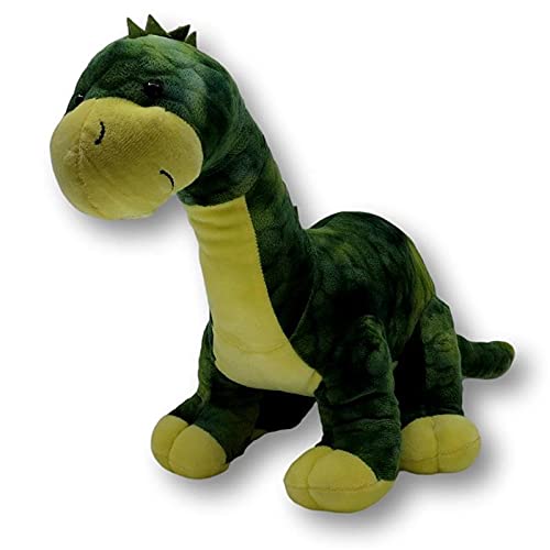 Duckshop I Plüsch Dino Tino grün/gelb I Stofftier I Kuscheltier I Geschenk für Kinder von Duckshop