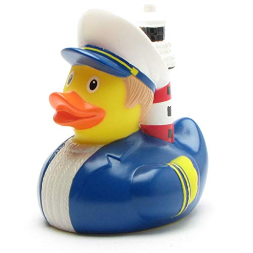 Leuchtturm Badeente I Quietscheentchen I L: 8,5 cm I inkl. Badeenten-Schlüsselanhänger im Set Leuchtturm Badeente I Quietscheentchen I L: 8,5 cm I inkl. Badeenten-Schlüsselanhänger im Set von Duckshop