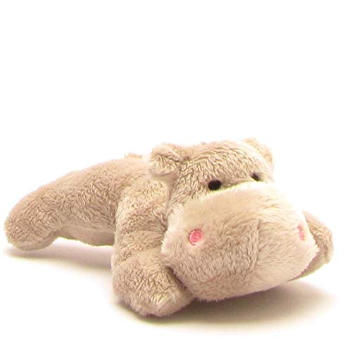 Duckshop Minifeet Nilpferd Bildschirmreiniger I Mikrofasertuch I Displayreiniger - Beige, Mehrfarbig - Polyester, Mikrofaser - 12 cm x 9,5 cm x 6,5 cm - Tier - Toddler von Duckshop