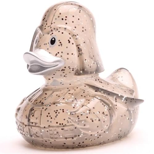 Glitzer Black Star Badeente, Quietscheente - inkl. Gummienten-Schlüsselanhänger im Set,Glitzer und Funkeln, intergalaktisch Glitzer Black Star Badeente, Quietscheente - inkl. Gummienten-Schlüsselanhänger im Set,Glitzer und Funkeln, intergalaktisch von Duckshop