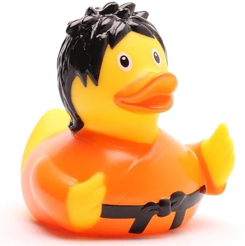Kung Fu Badeente - inkl. Gummienten-Schlüsselanhänger im Set, Quietscheente, Sport, Kampfsport Kung Fu Badeente - inkl. Gummienten-Schlüsselanhänger im Set, Quietscheente, Sport, Kampfsport von Duckshop