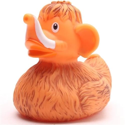 Duckshop I Mammut Badeente inkl. Quitscheentchen-Schlüsselanhänger im Set I L9cm I Quietscheente I Geschenk für Dinofans I Geschenk für Urzeitfans Duckshop I Mammut Badeente inkl. Quitscheentchen-Schlüsselanhänger im Set I L9cm I Quietscheente I Geschenk für Dinofans I Geschenk für Urzeitfans von Duckshop