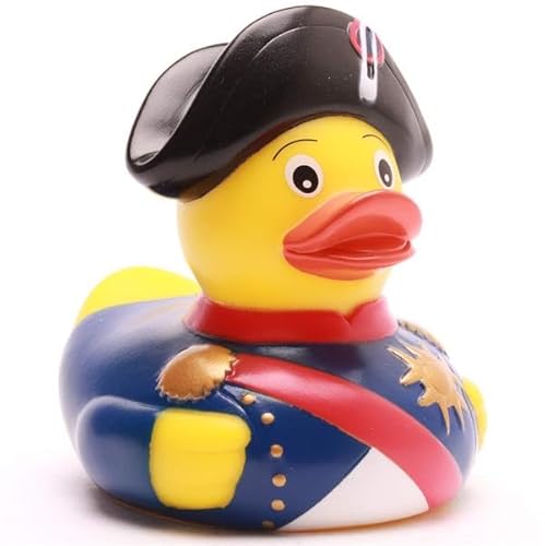 Napoleon Badeente I Quietscheente I L: 8 cm I Geschenk für Historiker I Geschenk für Geschichts-Fans Napoleon Badeente I Quietscheente I L: 8 cm I Geschenk für Historiker I Geschenk für Geschichts-Fans von Duckshop