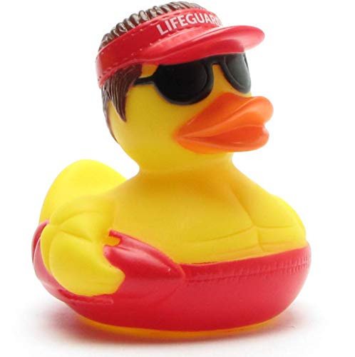 Rettungsschwimmer Badeente I Quietscheente I L: 8,5 cm I inkl. Badeenten-Schlüsselanhänger im Set Rettungsschwimmer Badeente I Quietscheente I L: 8,5 cm I inkl. Badeenten-Schlüsselanhänger im Set von Duckshop