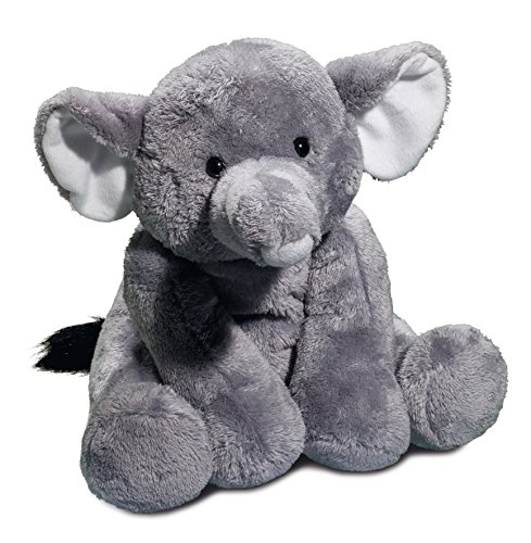 Stofftier Plüschtier Kuscheltier Elefant 30 cm sitzend groß von Duckshop