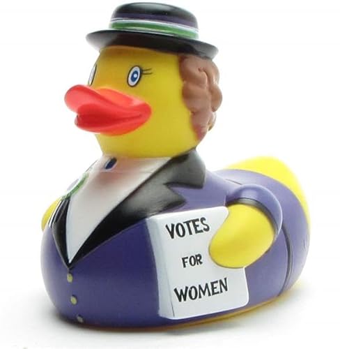 Suffragetten Badeente I Quietscheente I Historie I Politik I Geschichte von Duckshop