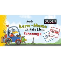 Mein Lern-Memo mit Rabe Linus - Fahrzeuge (Kinderspiel) von Duden / Bibliographisches Institut