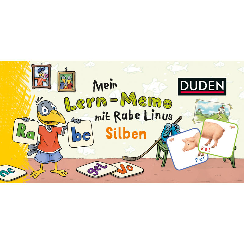 Mein Lern-Memo mit Rabe Linus - Silben VE/3 von Duden / Bibliographisches Institut