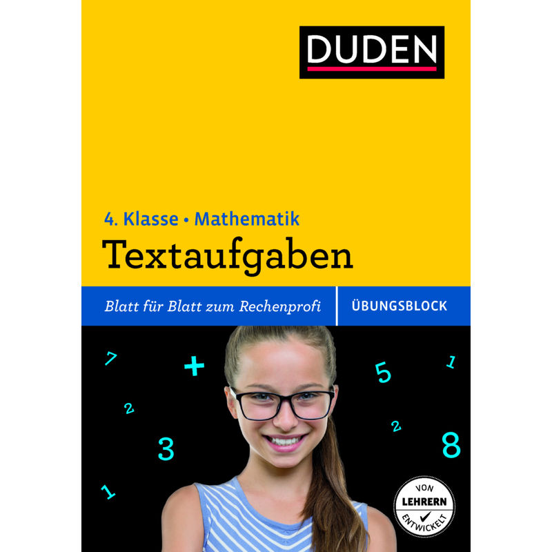 Textaufgaben, 4. Klasse von Duden / Bibliographisches Institut