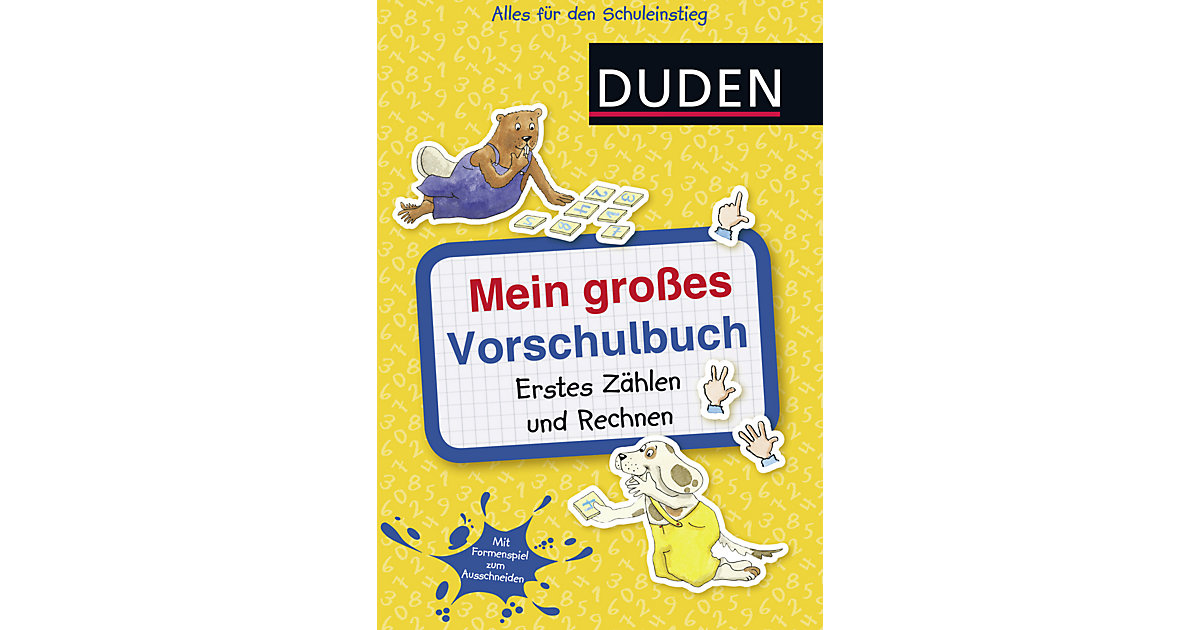 Buch - Duden Mein großes Vorschulbuch: Erstes Zählen und Rechnen von S. Fischer Verlag