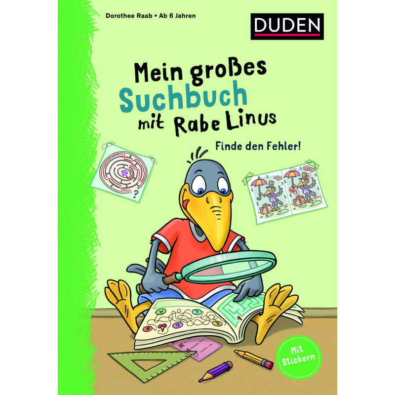Mein großes Suchbuch mit Rabe Linus von Duden