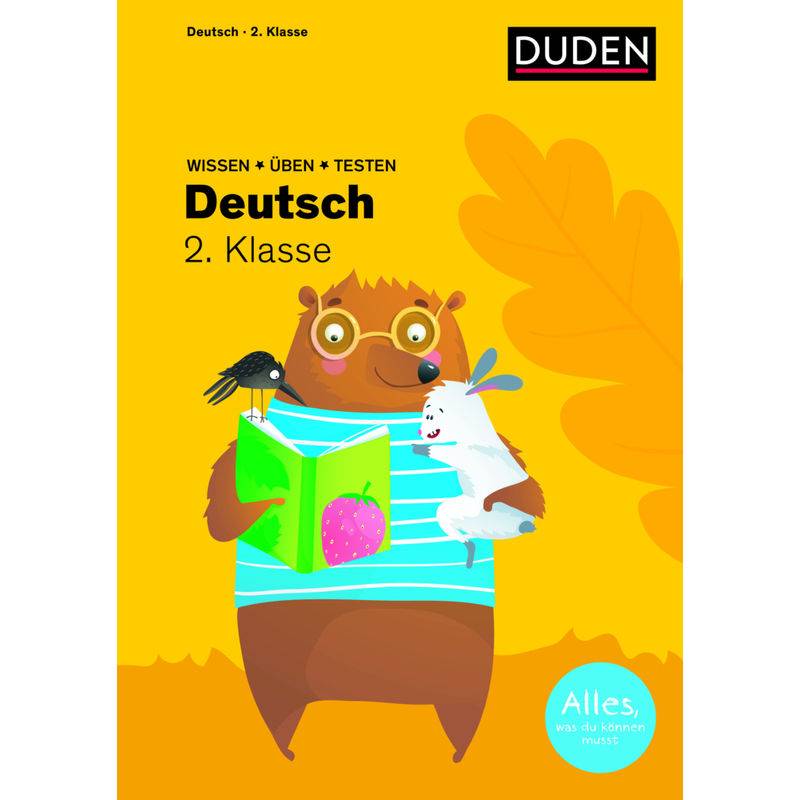 Wissen - Üben - Testen: Deutsch 2. Klasse von Duden
