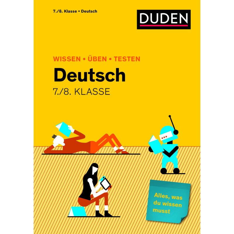 Wissen - Üben - Testen: Deutsch 7./8. Klasse von Duden